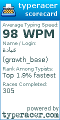 Scorecard for user growth_base