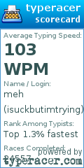 Scorecard for user isuckbutimtrying