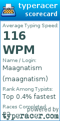 Scorecard for user maagnatism