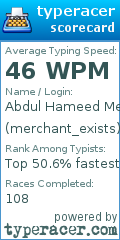 Scorecard for user merchant_exists