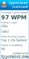 Scorecard for user olls
