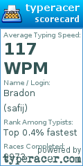 Scorecard for user safij