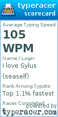 Scorecard for user seaself