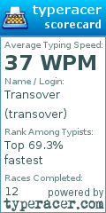 Scorecard for user transover