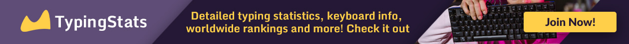 Typing Stats